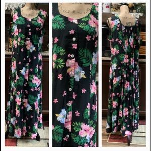 Button-Front Large Sundress